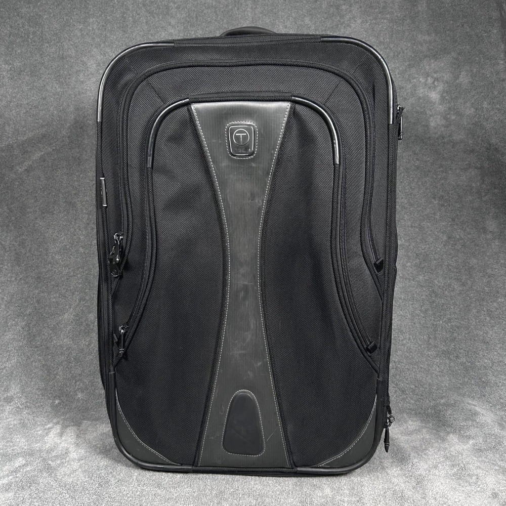 Tumi T-Tech 22" Expandable Rolling Carry On Suitcase Black Ballistic Nylon